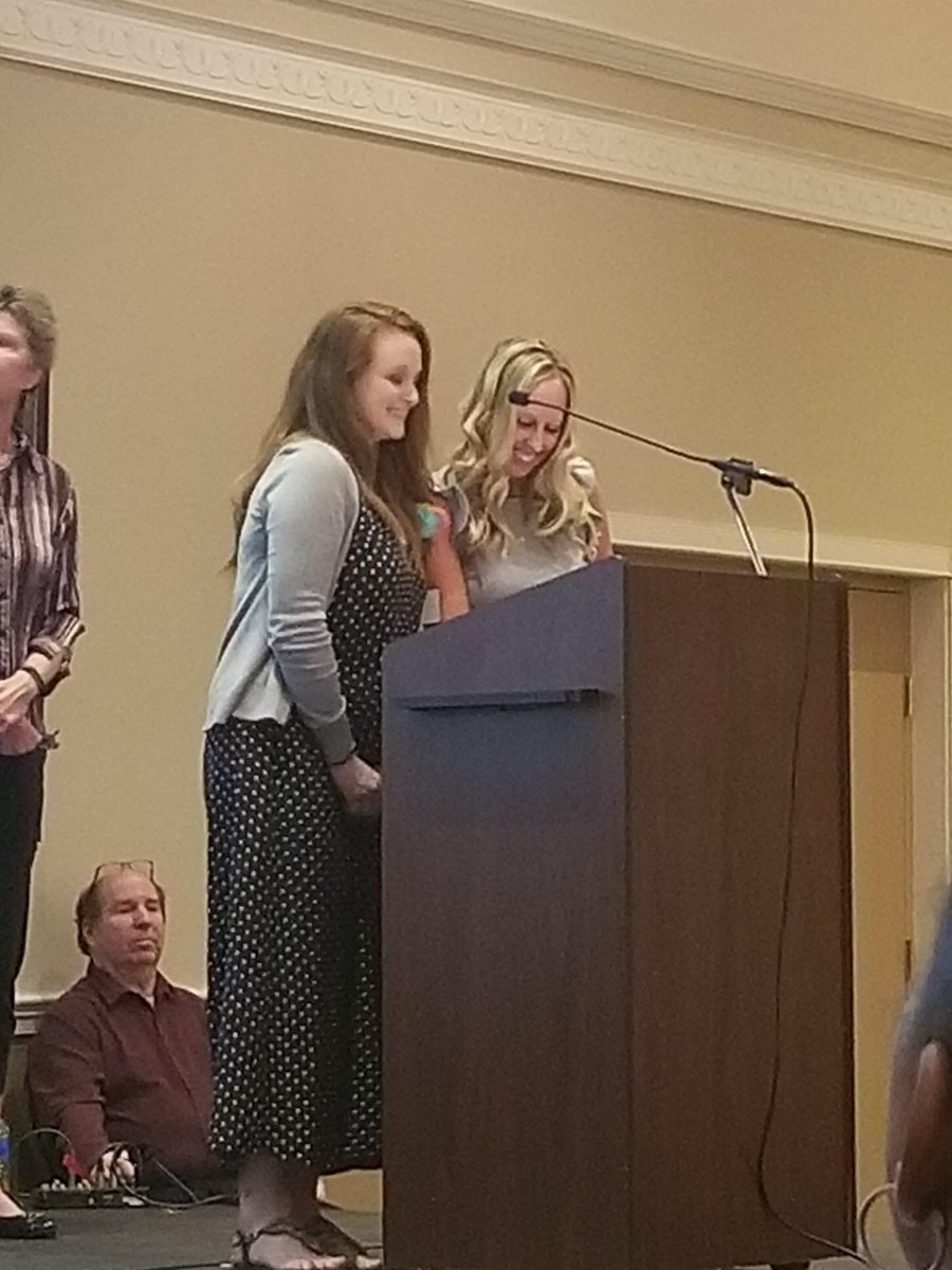 PrinCHStahler's tweet photo. We are so proud of Lindsey Ritter and Diane Rogers for their recognition at the Howard County Arc Celebration of Excellence Awards Night!  LWES pride! #lwes https://t.co/O1qMbOMmHm