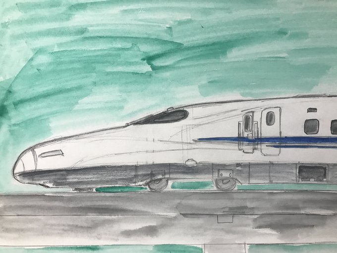 N700系のtwitterイラスト検索結果