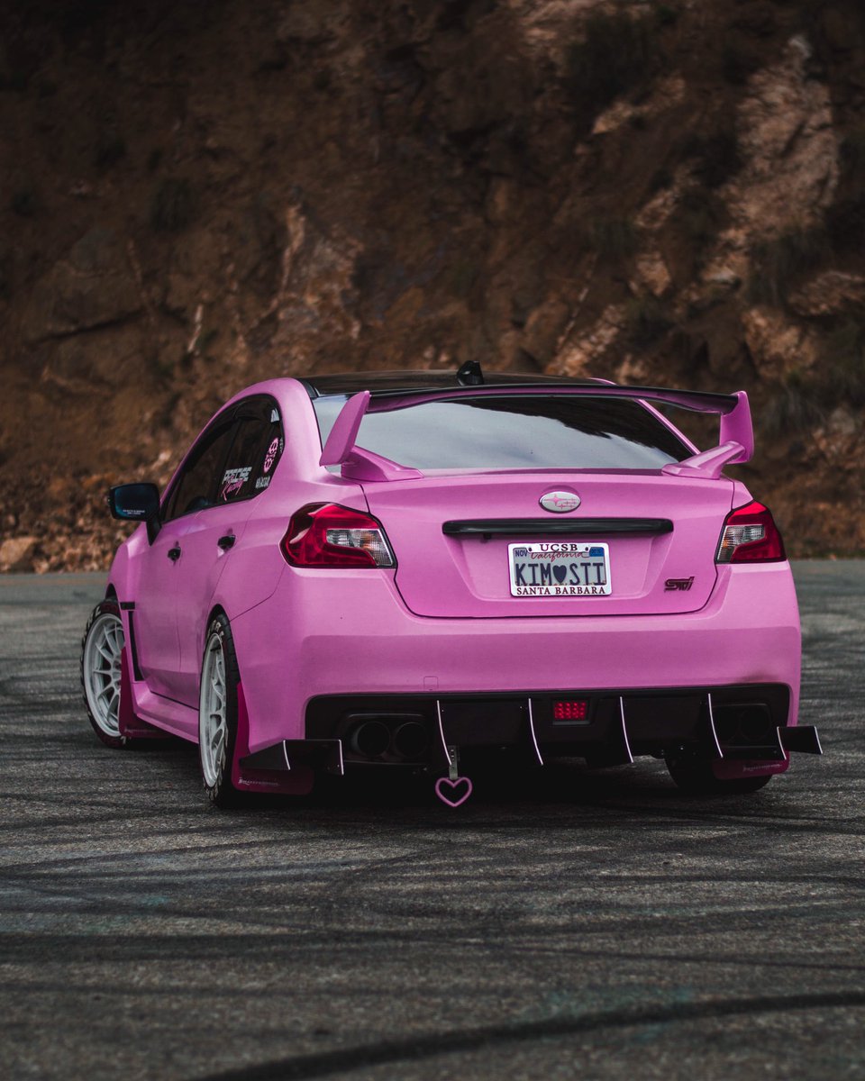 FuckItsKimberly's tweet photo. All of a sudden 5 girls on my car club want to wrap their cars pink lmao why is it so hard for girls to be original these days?🙄 Nobody will ever compare tho✨🌸✨ #Subaru #FemaleDriven #STI https://t.co/5VCwiMMIFo