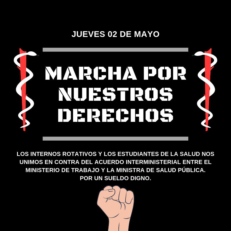 GennyLoz's tweet photo. #EstipendioJusto #InternosRotativos #PorNuestrosDerechos https://t.co/kYnQE0E2AU