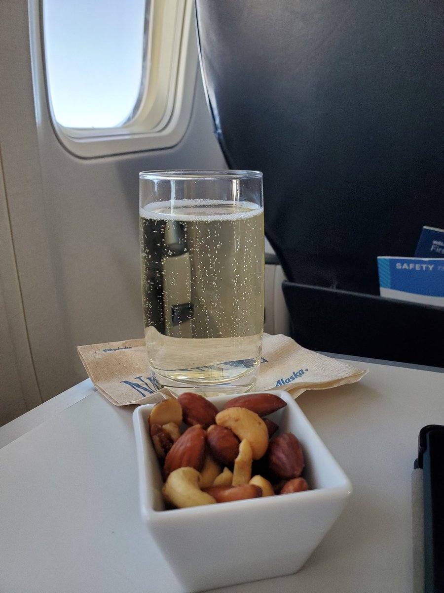 THEKarlaPacheco's tweet photo. But also, using points to upgrade my flight home and cackling wildly while everyone else from camp walked past me to coach was pretty fucking hilarious. #WarmNuts #BigKarlaEnergy https://t.co/Pz9piS8am9