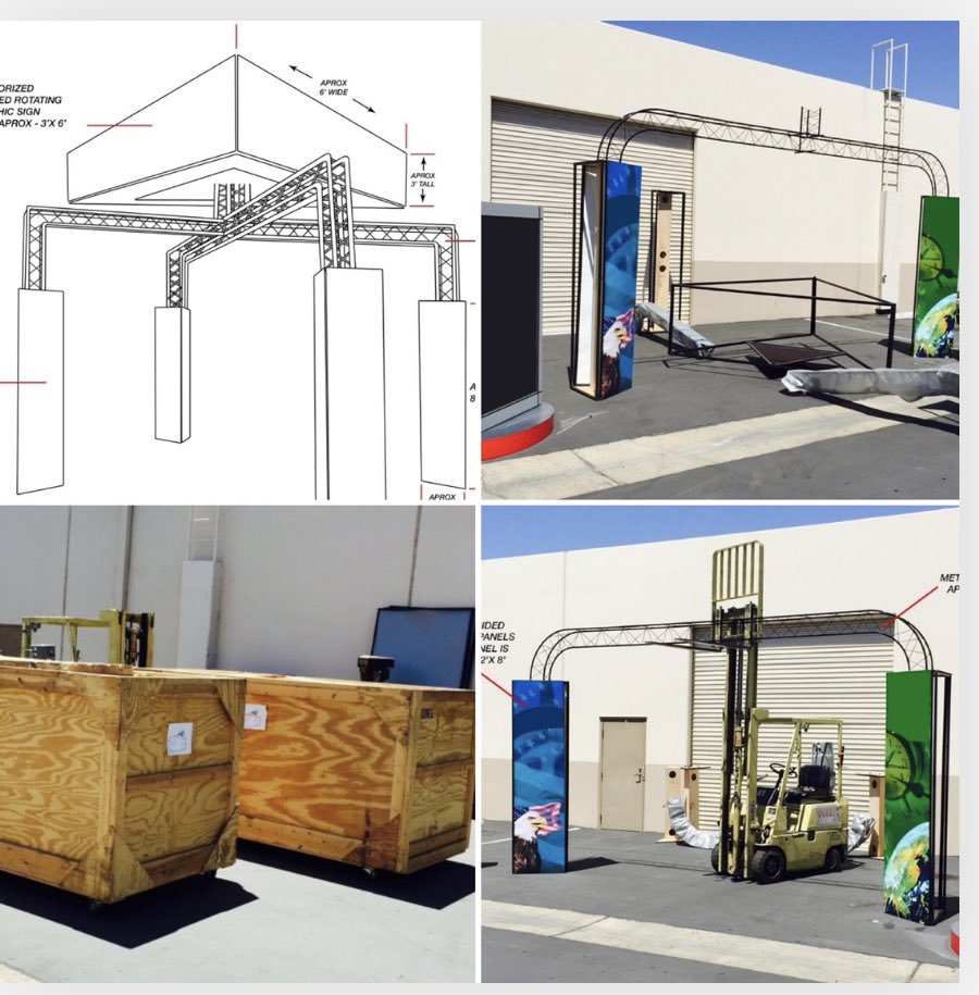 BradFanshaw's tweet photo. Need a display booth? I have one for sale that is very flexible with crates, rotating sign and light boxes. #tradeshow #displaybooth #booth #showbooth #events
Message me https://t.co/JHMr05cNps