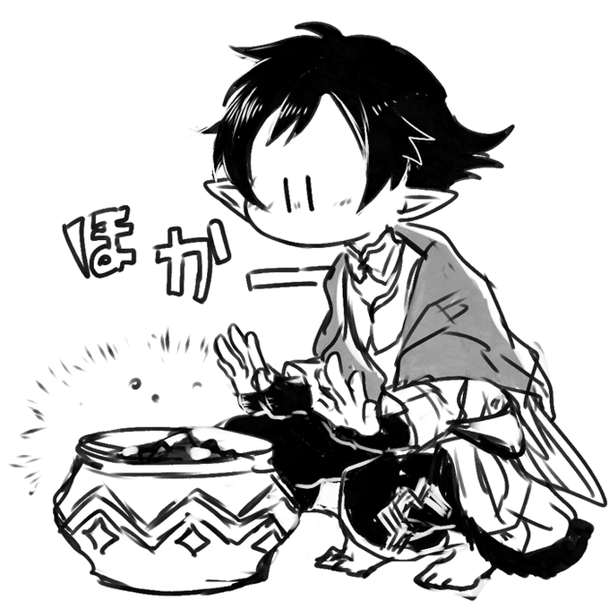 今日さむいですね。 #まんじゅうオセルノ 