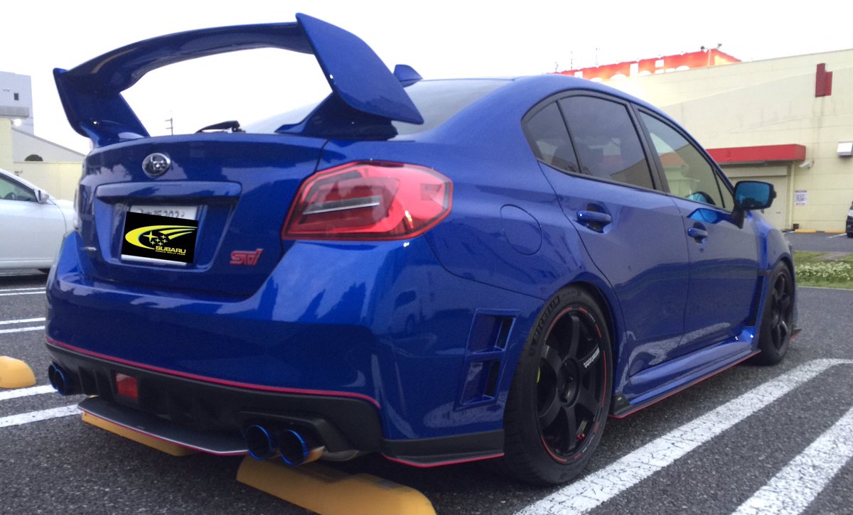 JButtonMCZ's tweet photo. やっと来て装着できました
#WRX #TE37 https://t.co/5nKswt7NCR