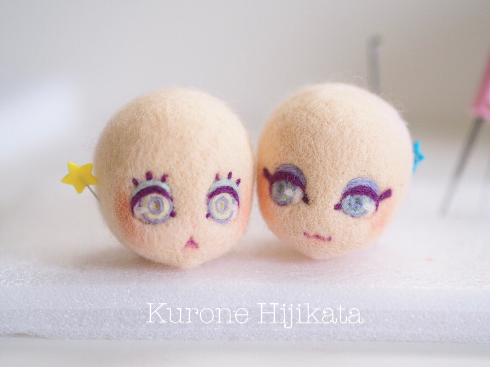 ココ☆ニンジンパンツのウサギリスちゃん　羊毛フェルト モールアートのニンジン大好き白うさぎちゃん ミニチュアモール