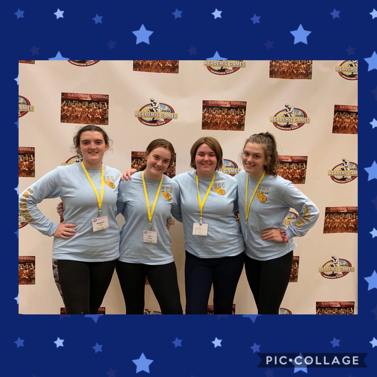 Congratulations to our new Academic Games team, who recently competed in Orlando at the 54th annual Academic Games National Competition. Our team was awarded honorable mention nationally in the game of propaganda. Continue to fly high and shine bright! 💙💫@AGLOA