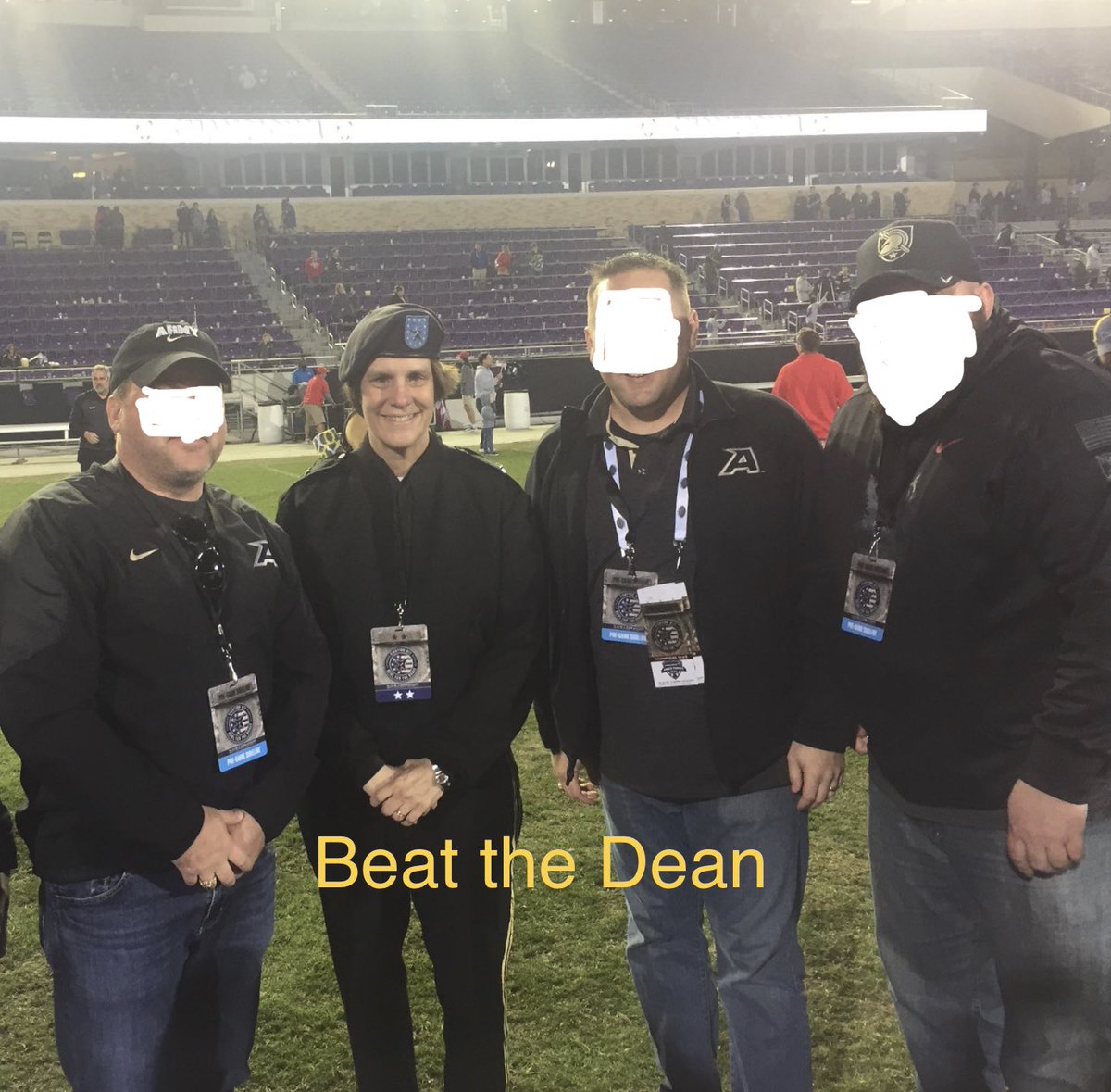 21 and a butt @TheOfficialOGSN says #BEATtheDean cadets