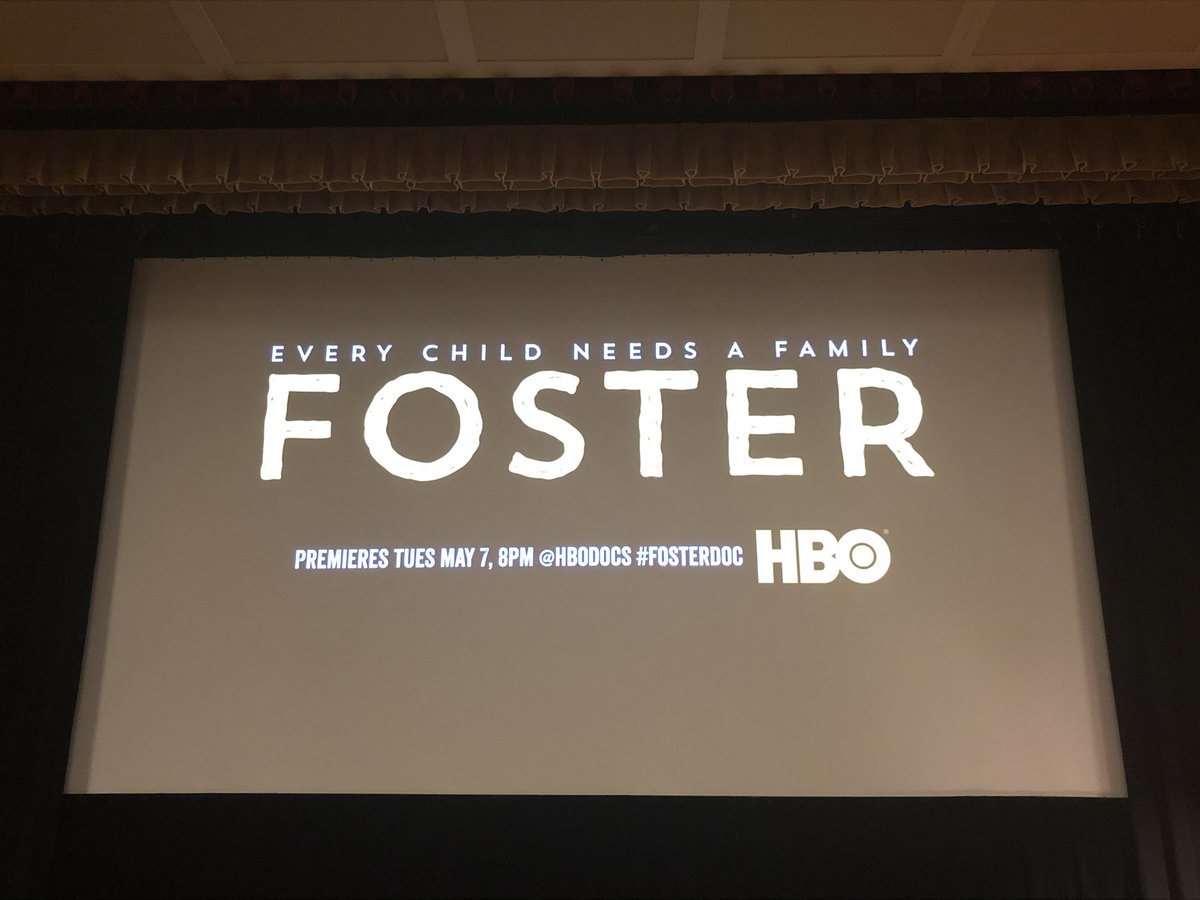 AACOFosterAdopt's tweet photo. Thank you Deborah Oppenheimer &amp; Mark Jonathan Harris for creating a beautiful film that captures so much of the joy &amp; heartbreak facing those touched by the Child Welfare System. And thank you @jamieleecurtis for being gracious &amp; making this #fostermama’s night! #HBO #FOSTERdoc https://t.co/cfQfkJCB22