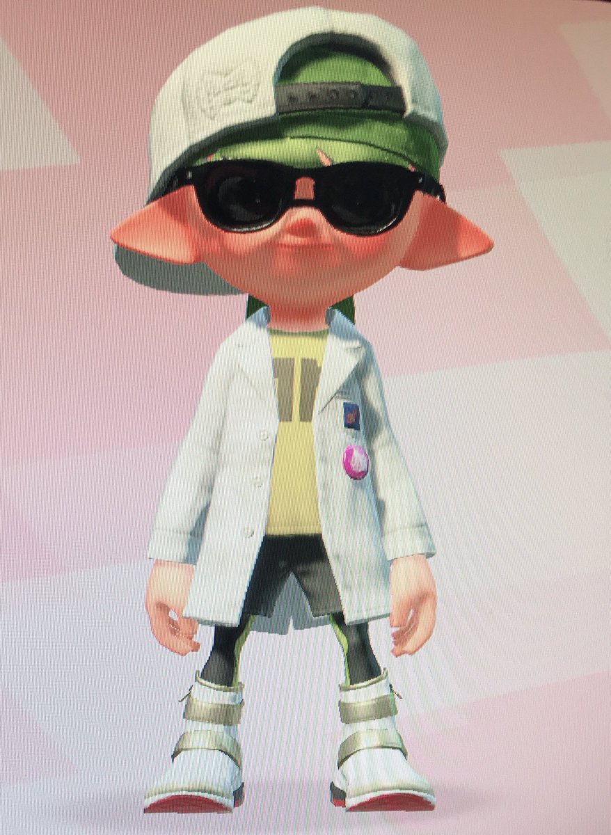 シンgo 完全にイカ研究員 スプラトゥーン2 今月のサーモンランのギア イカ研究員 キルカメラに映ると絶対ウザい