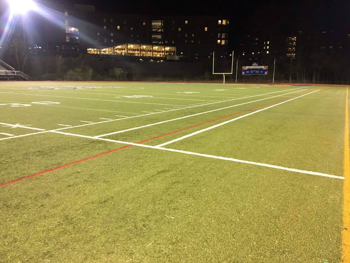 WSU_LancerAD's tweet photo. End of an era. Good bye Coughlin Field turf and track. @wsulancers student-athletes  look forward to seeing the new and improved you in mid-August!  Can’t wait!  It was great to close it out with a @mascacsports playoff victory for our WLAX team! #Newturf #Newtrack #Lancernation https://t.co/JZku912Mm1
