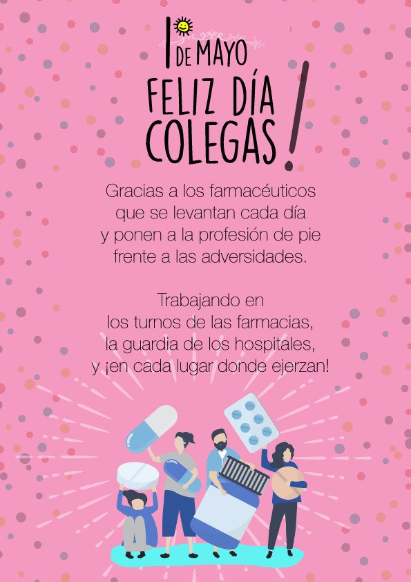 clauSlezack's tweet photo. FELIZ DIA COLEGAS Y A NUESTTOS COLABORADORES!!! https://t.co/ysCPuXeERa