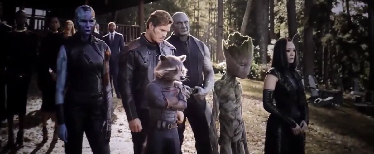 jules on Twitter: "ok tony's funeral is one of the saddest scenes but the fact that the guardians are there just cracks me up like...  what did aunt may think