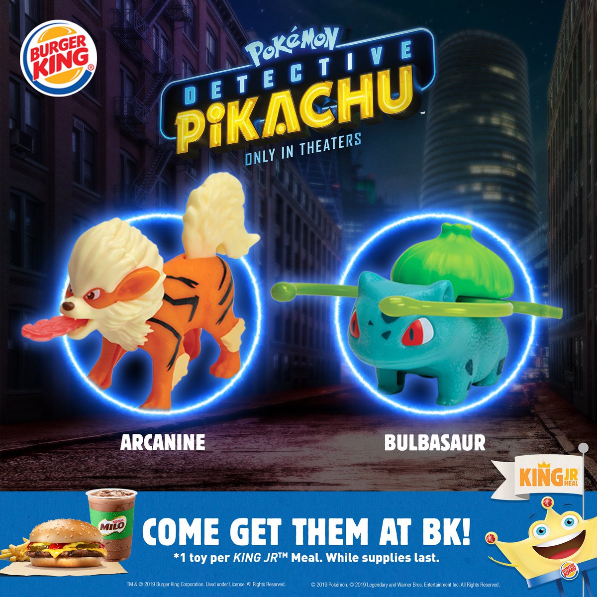 arcanine burger king