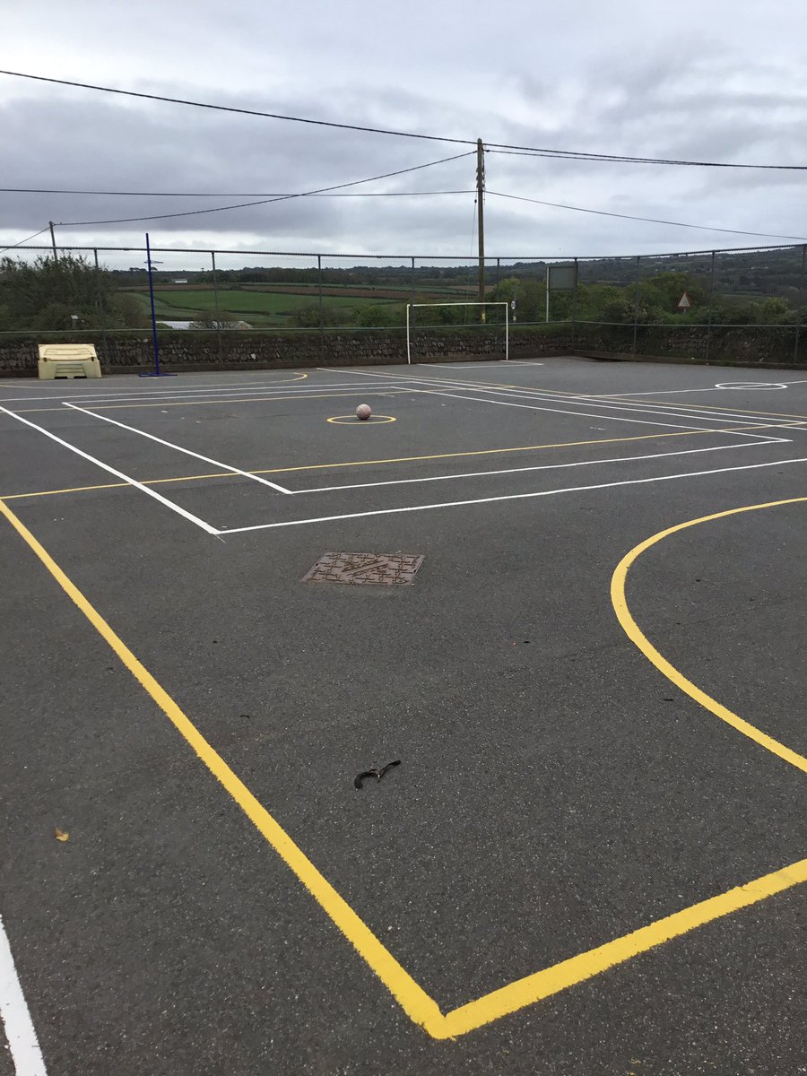 A fresh coat of paint. No need for VAR at break time football now.