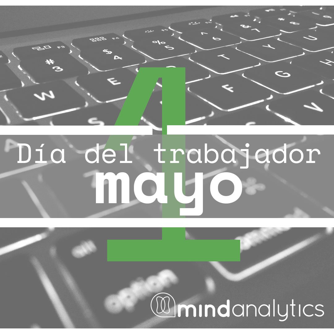 "El trabajo no es solo lo que uno sabe, sino lo que uno es". Desde Mind Analytics os deseamos un Feliz día del trabajador! #1mayo #diaDELtrabajador #mindanalytics #minderslife #LaRevolucionDelDato