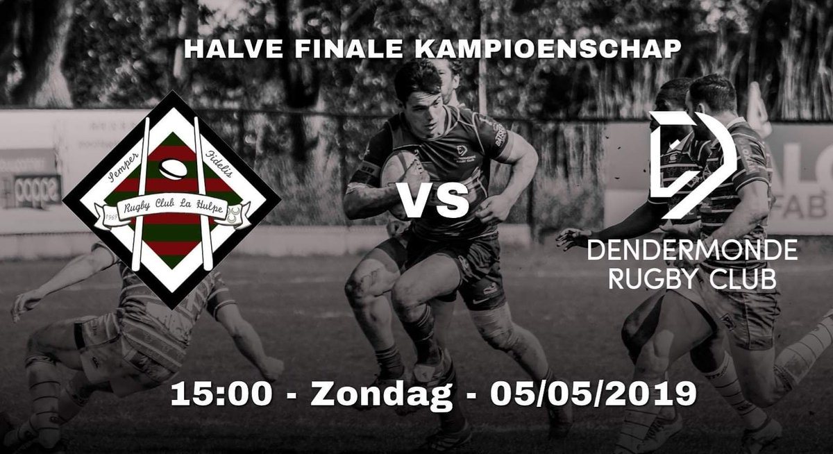 Rugby_DRC's tweet photo. Semi-final against @RCLHofficiel next sunday. Let's support our boys💛💚 #forthehorse https://t.co/mWwaNrJj65