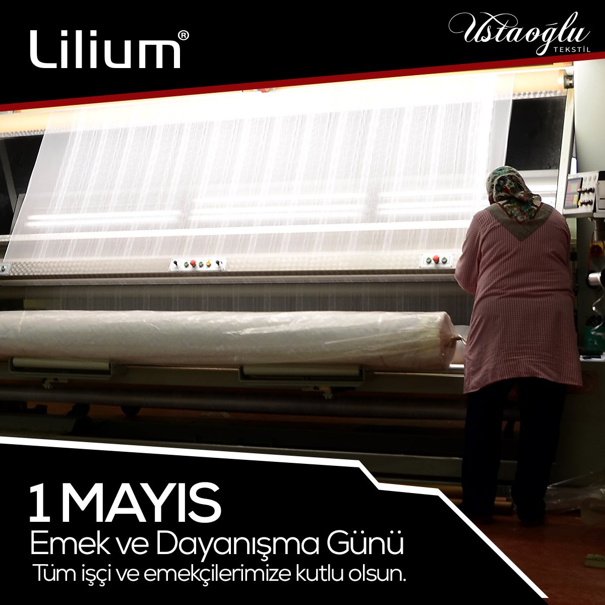 UstaogluTekstil's tweet photo. #1mayıs #işçi #işçibayramı #dayanışmagünü #perde #tül #brode #jakar #armür #raşel #evtekstili #evdekorasyonu #tulle #embroidery #jacquard #knitting #dobby #raschel #hometextile #homedecor #curtains #LiliumPerde by #UstaoğluTekstil https://t.co/8kCpHnMMms