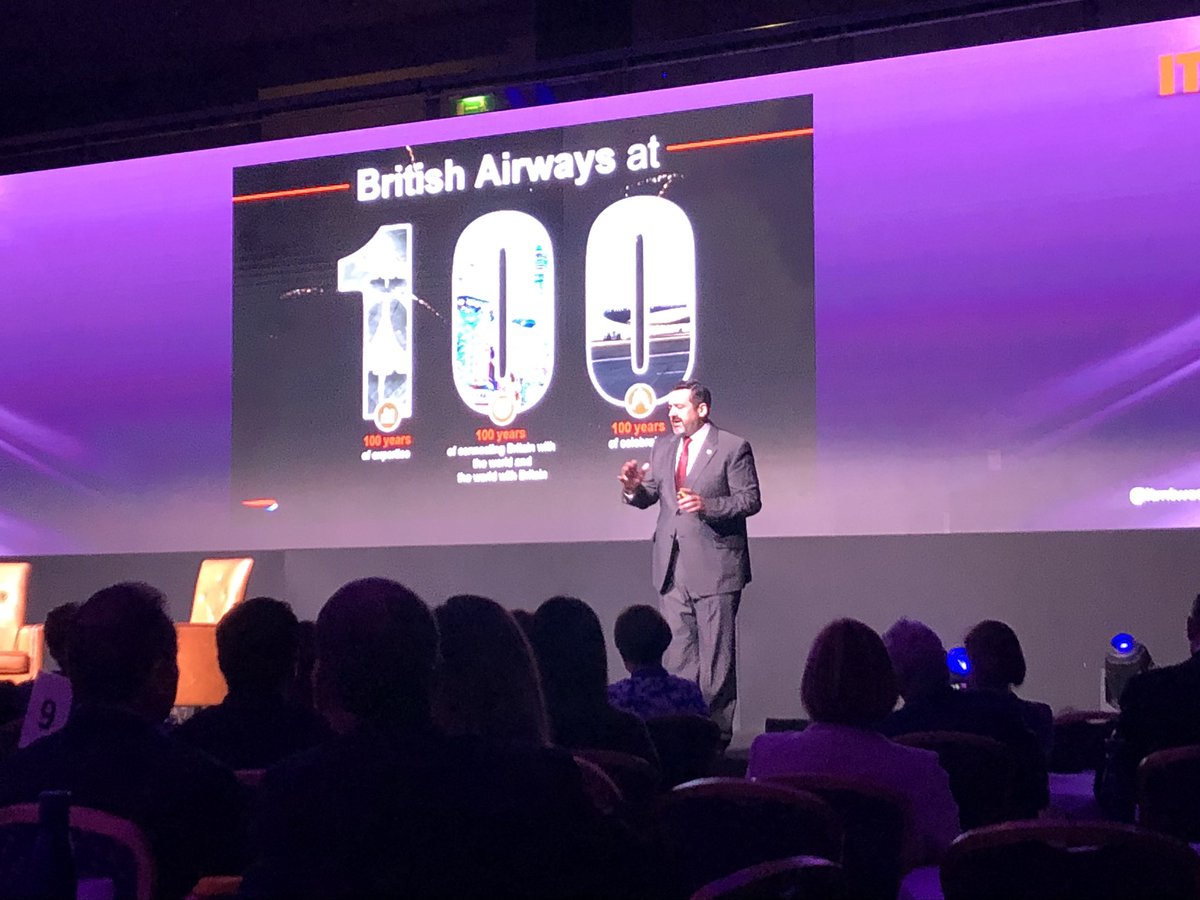 jolayton's tweet image. Happy Birthday BA! @British_Airways #ITM2019 #ITMTweets moving to the next level - elevating in their 100th year! As the newborn that we are at @CAPWorldwideSA, we salute you! Great start to day 2 #respect #learning #sharing #growing