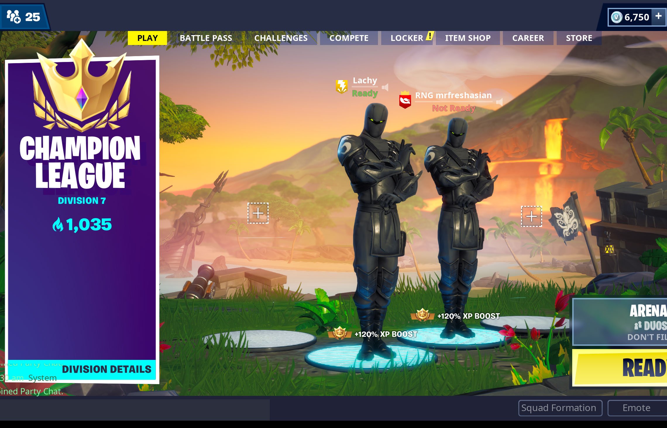 Pwr Lachlan 1k Points In Fortnite Arena T Co 2czamopwao Twitter