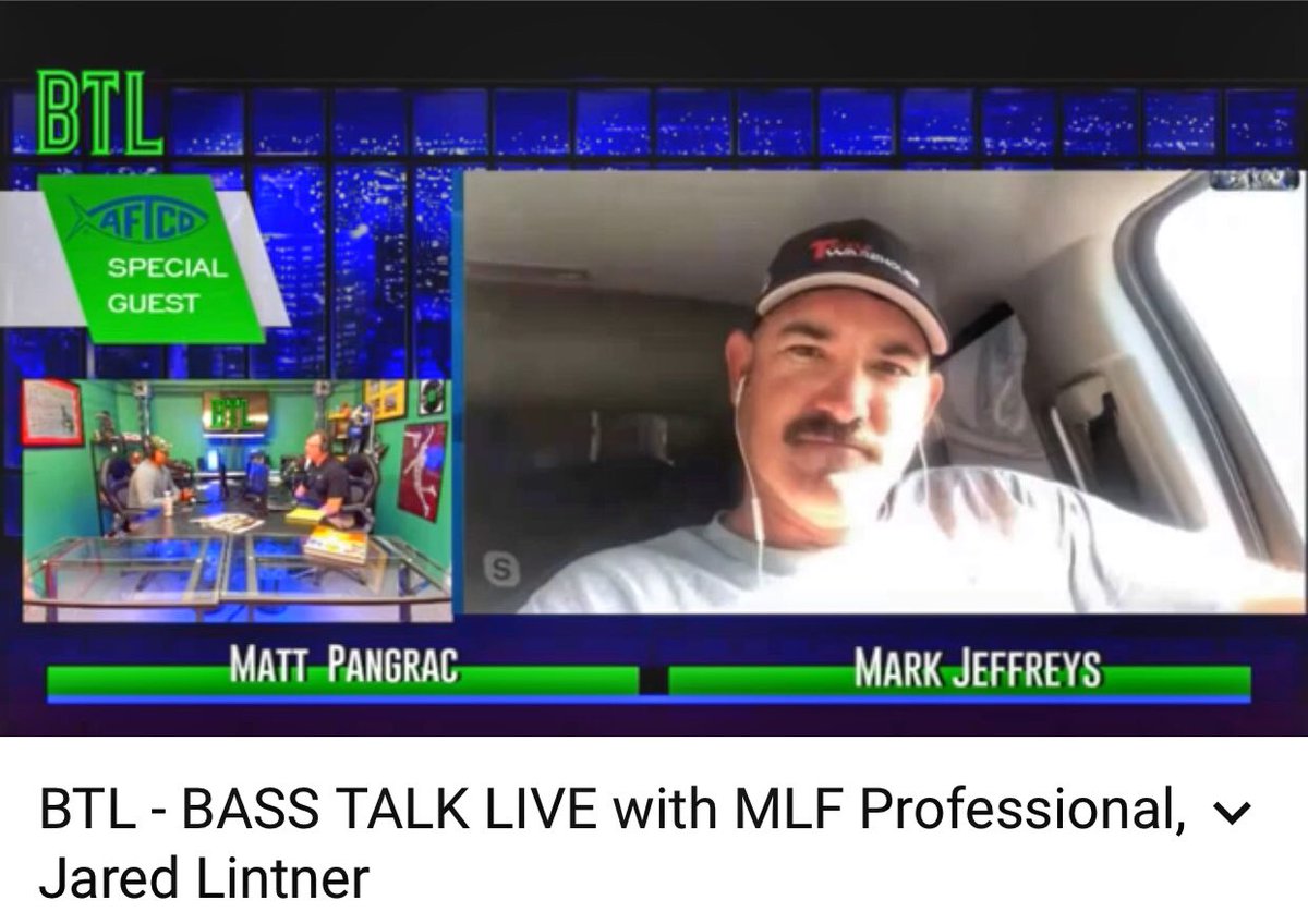TeamLintner's tweet photo. BASS TALK LIVE: Mark & Matt have some awesome questions & fun-facts for Jared. May be even a few tips or tricks hidden in Jared’s replies. Llisten here while we can only watch the #Scoretracker for Day 1: Group B🎣 @MajorLeagueFish #bassprotour
https://t.co/YsMqDFsutZ https://t.co/Cz1ZSn3euf