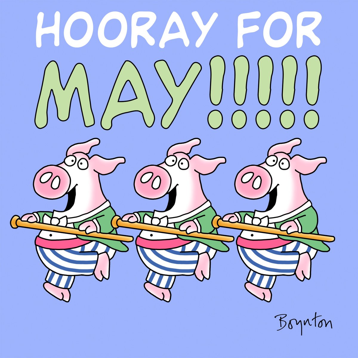 SandyBoynton's tweet photo. It's May! Get out there and FROLIC! #MayDay https://t.co/xUAJNSvdvE
