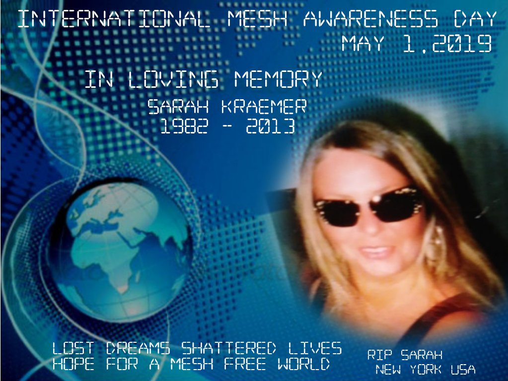 JanUrban12's tweet photo. A Mothers greiving message to me. . . "Janis, this is my beautiful daughter Sarah who passed away August 30, 2013 JnJ Hernia Mesh, a mother of 4 and 31 years old" Its all to much to bear. . . #AllMesh #TragicallyHorrific effecting so many #Lives #Families #IMAD2019 #MeshKills RIP https://t.co/XJXgbXqqyL