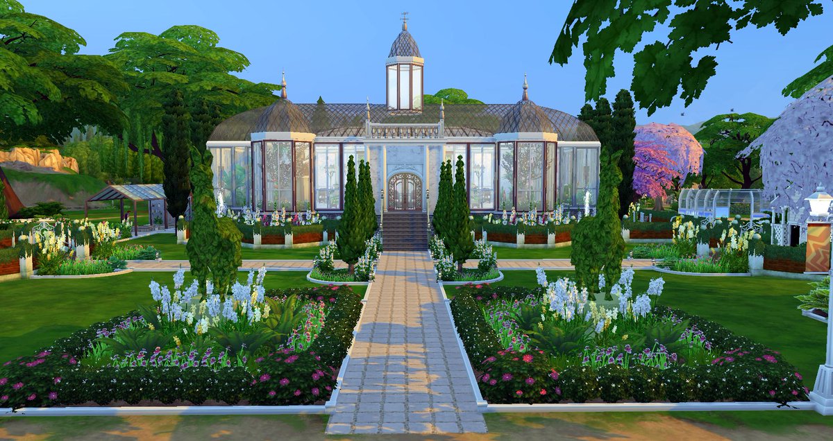 Kittkat7147's tweet image. Made this little (big?) botanical garden for @Ninnster00 's April build challenge. Loved the challenge and learned a lot along the way!  #NinniPark   Gallery Link: tinyurl.com/yxvxkcqo @TheSims @SimGuruFrost