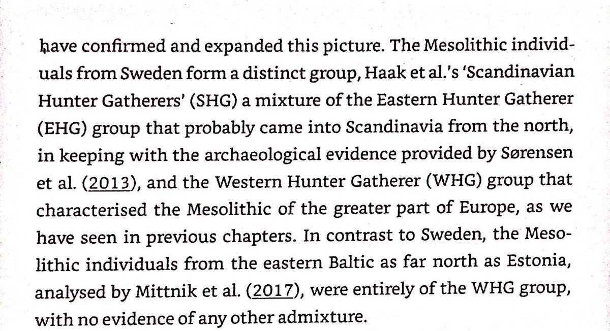 WHG+EHG=SHG. A paper last year found the hunter gatherers from Western Europe to Eastern Siberia were part of the same cline