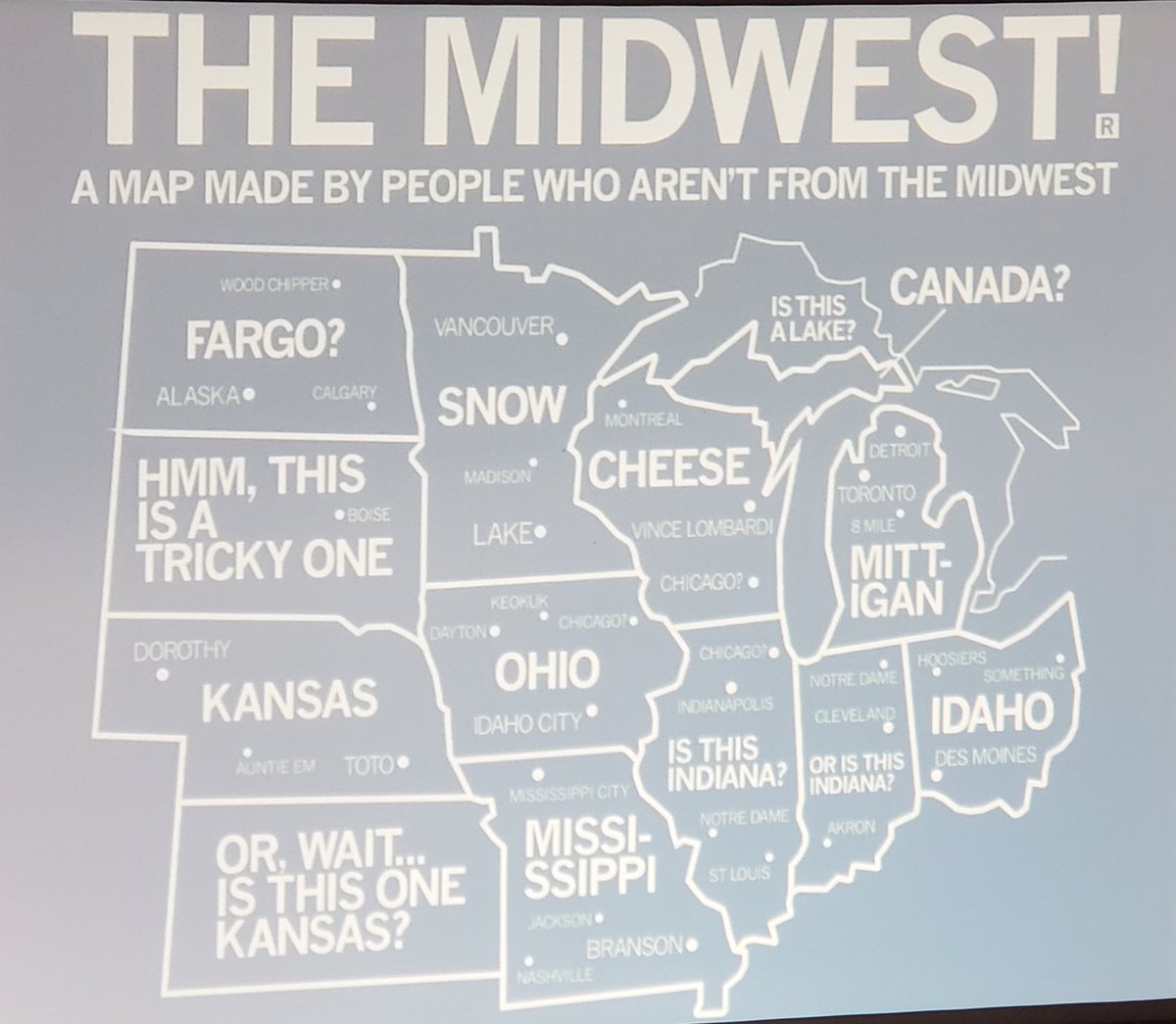 TimRiceIT's tweet photo. #KAConnect2019 includes lessons in geography. Who knew? @karchitecture https://t.co/OM2Potp6Dy