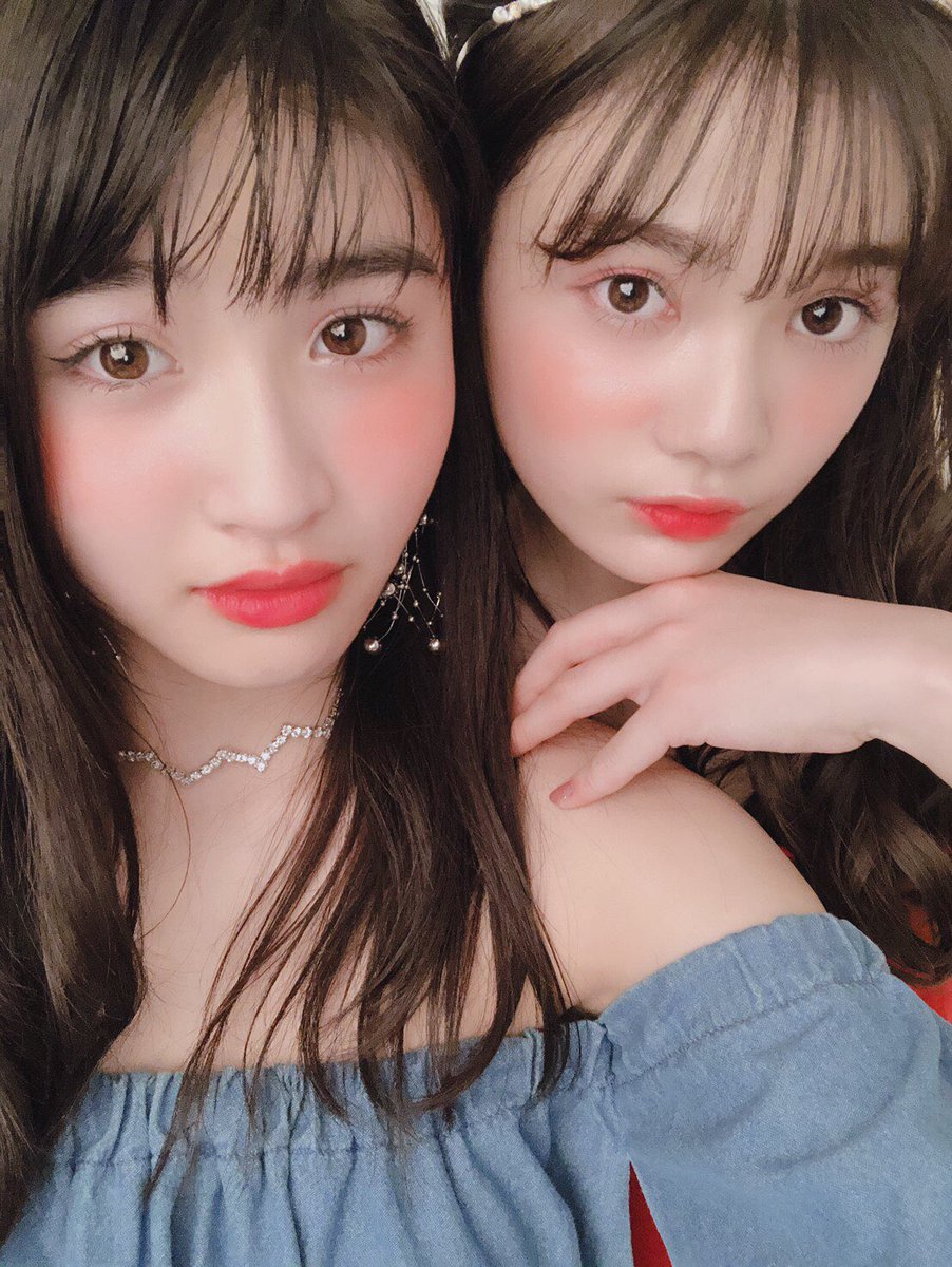 真帆です🥝 ニコラ6月号で乃乃と咲綺と2回目の表紙をさせて頂きました