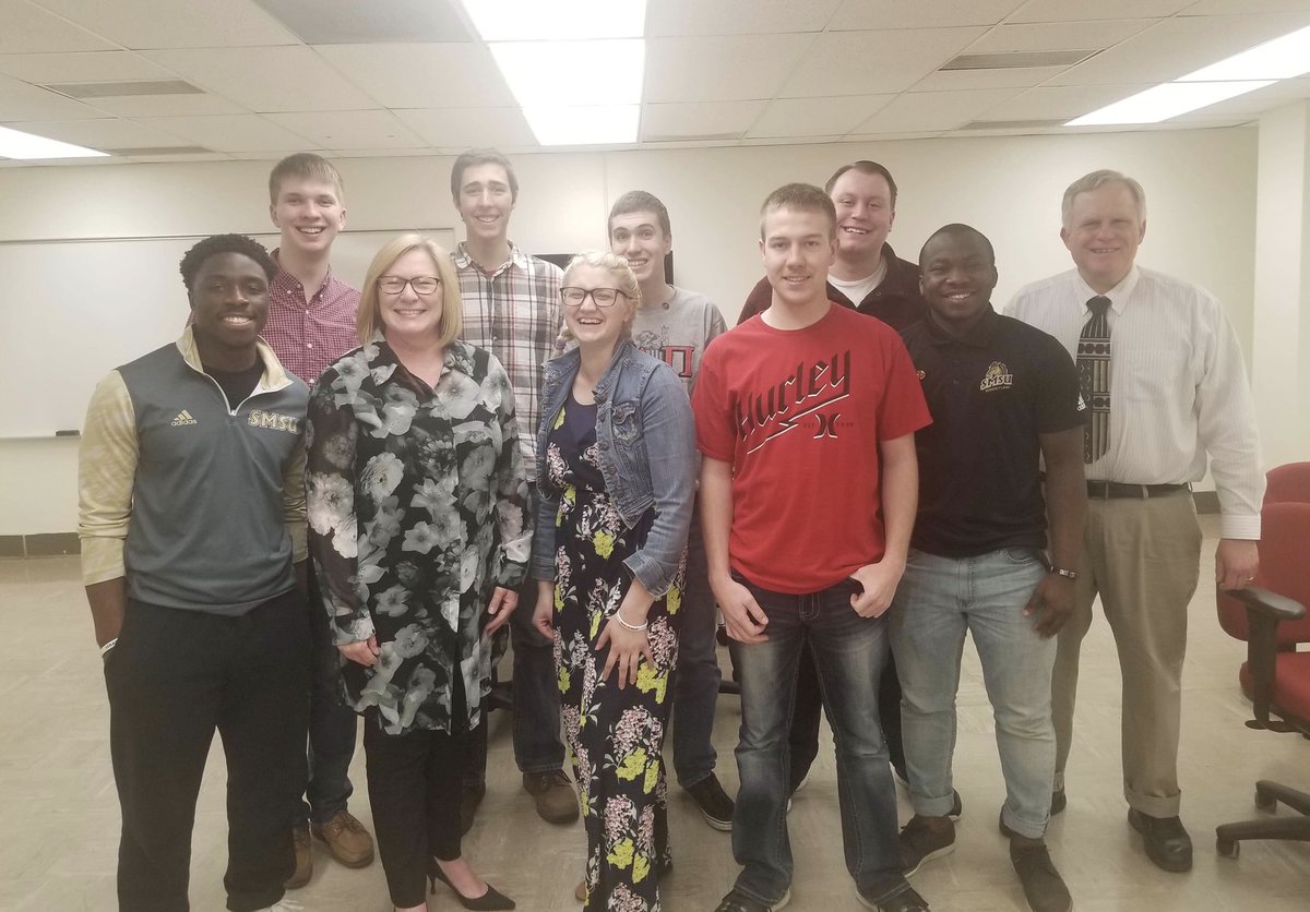 SMSU College Republicans (@smsucrs) on Twitter photo Thanks to Senator <a href="/michellefischb/">Michelle Fischbach</a> for coming out and speaking to us today! She was even able to join Professor <a href="/DESturrock/">David Sturrock</a>’s State Govt class! Thanks to Senator <a href="/michellefischb/">Michelle Fischbach</a> for coming out and speaking to us today! She was even able to join Professor <a href="/DESturrock/">David Sturrock</a>’s State Govt class!