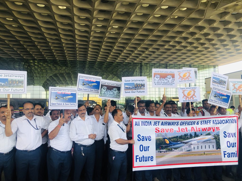 aviator_dubey's tweet photo. On Labour day we are requesting to @PMOIndia @sureshpprabhu @arunjaitley @jayantsinha @SushmaSwaraj @rajnathsingh @MoCA_GoI to #savejetairways https://t.co/Zbd6JrGQuf