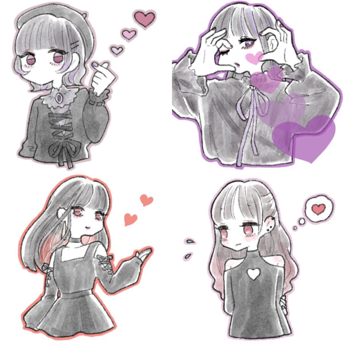 ほこり Lineスタンプ アイコン配布 Twitter પર 病み垢 病み垢女子 病みかわいい やみかわいい 黒髪 ダーク ゴシック 令和 ふんわり絵柄だけど やみかわ なスタンプです ふんわり 病みかわいい スタンプ T Co Lkp1vmesrn T Co
