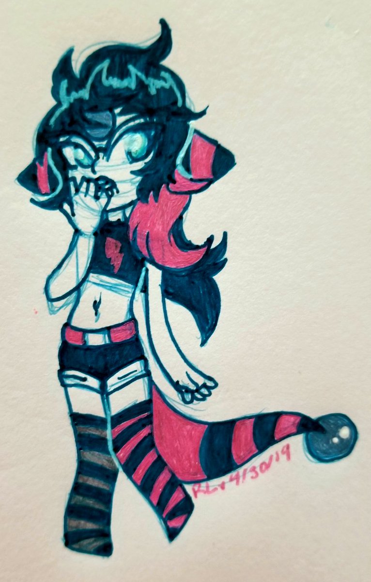 zelestials's tweet photo. did someone say....... ampha!kaali pen doodle? no? well here he is anyway https://t.co/teXKXxDaHI