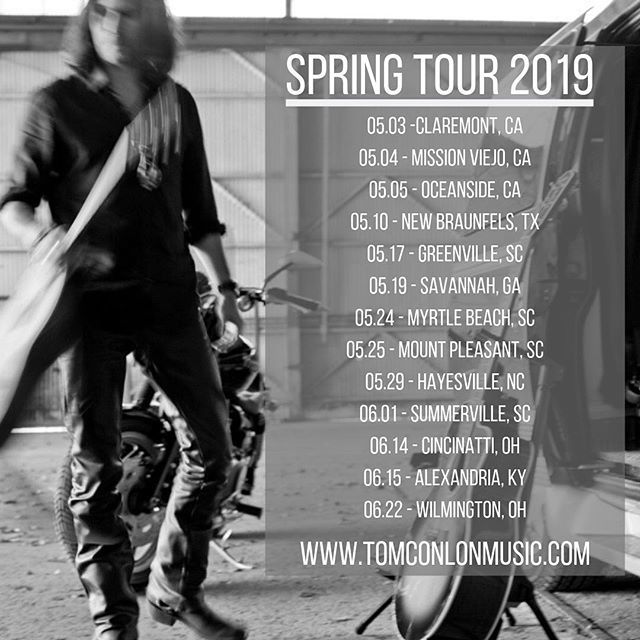 Hey Friends! I’m touring again this spring and would love to play for you - many of these dates are house shows and more nights are being added, so please check my site for updates and details on how to attend .. Hope to see you there www.tomconlonmusic.… bit.ly/2GUQUBu