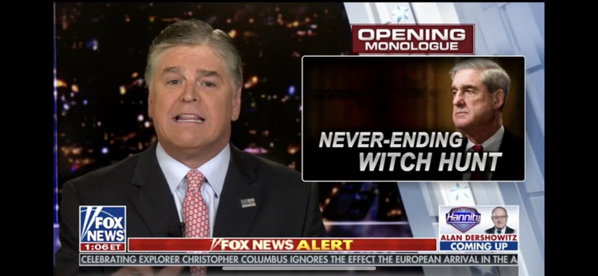 Rantor80's tweet image. It must be acknowledged what the @GOP is doing (NOTHING) and @FoxNews is covering (👇🏻) right now while #Barr is #obstructing and #lying to the #American people to cover for @realDonaldTrump’s #corrupt administration. 
#lmpeachmentHearingsNow