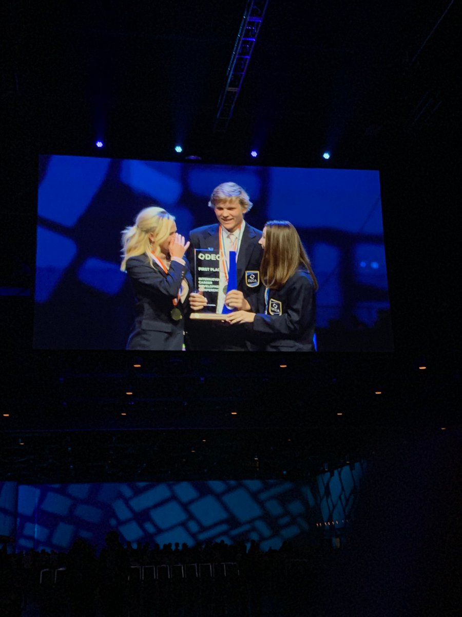 mndeca's tweet photo. Congratulations to Presley Dobitz, Logan Kimbler, and Elizabeth Mink on first place glass in LEP! https://t.co/sPPHLvxmZr