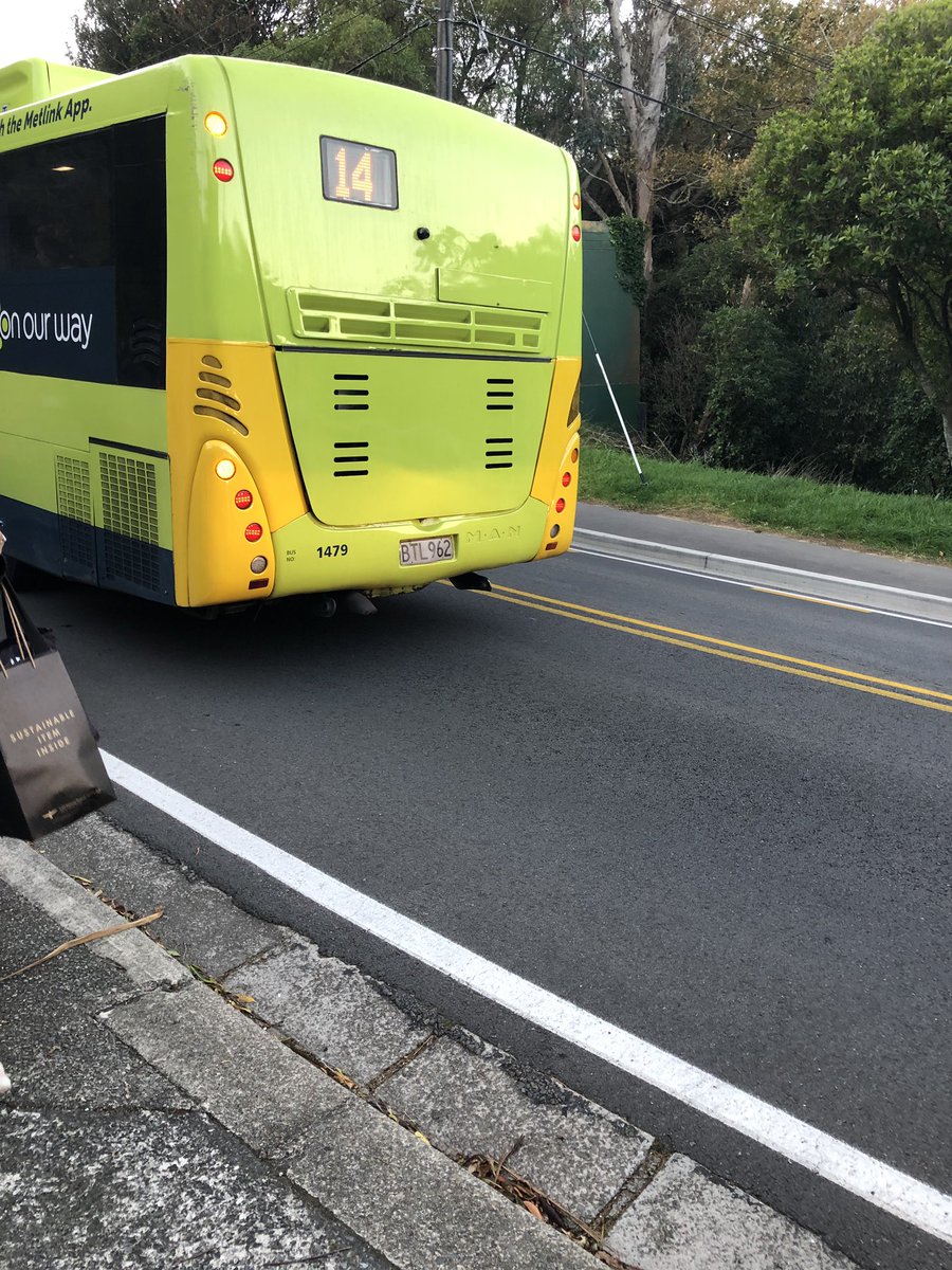 DigbyVanWinkle's tweet photo. @metlinkwgtn maybe teach this driver what the “bus stopping” sign means - he’s just driven (fast) past two stops but apparently that’s totally fine now?

Also what’s the deal with the empty space where the seats go? When you have drivers who are heavy on the brakes it’s no fun. https://t.co/Gj6GB5d04u