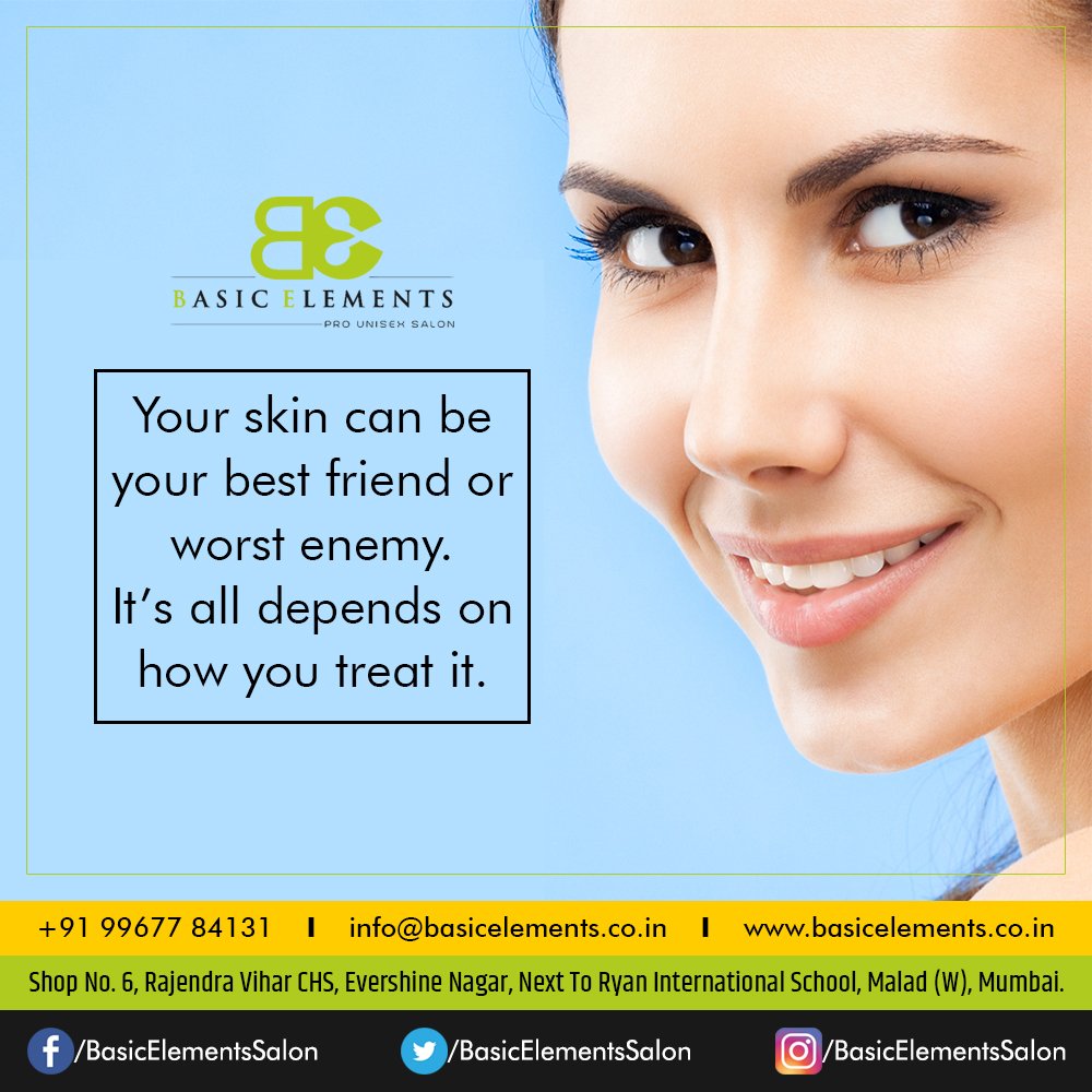 elements_basic's tweet image. Book your appointment now! Call on: +91 99677 84131
Address: Shop No. 6, Rajendra Vihar CHS, Evershine Nagar, Next To Ryan International School, Malad West, Mumbai.
#basicelements #salon #hairsalon #unisexsalon #beautysalon #hair #haircolor #beauty #facial #globalcolor