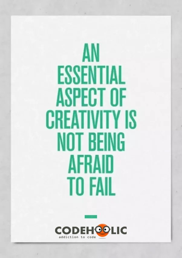 codeholicindia's tweet photo. Live your passion. Unless you come up with an exceptionally brilliant idea.
#wednesday #motivation #grow #entrepreneurgoals #startuplife #positivepsychology #mobilelifestyle #creativeentrepreneur #challengeyourself #codeholic https://t.co/iTYMVI85ic