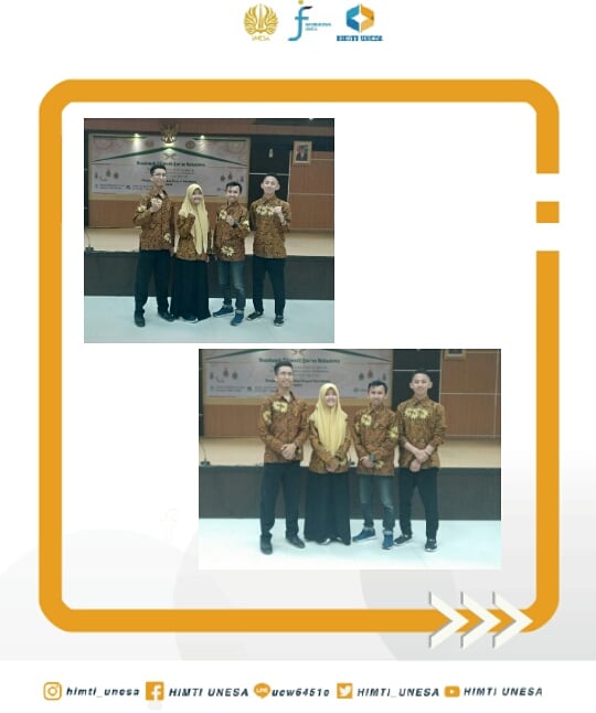 HIMTI_Unesa's tweet photo. [MAHASISWA TI BERPRESTASI]
Selamat Atas Pencapaian pada lomba MTQ.
🏆 Juara 1 Aplikom
1. Rakha Fikri R.
2. Ariescha Dwike
🏆 Juara 1 Hafiz 20 jus
M.  Muafa Hasanain
🏆 Juara Harapan 1 Aplikom
1. M. Ilman Abi
2. M. Saif Alifkhan
#TI_Berprestasi
#TIBravo
#Informatika 
#VivaLaHimti https://t.co/RBrbAYKTPe