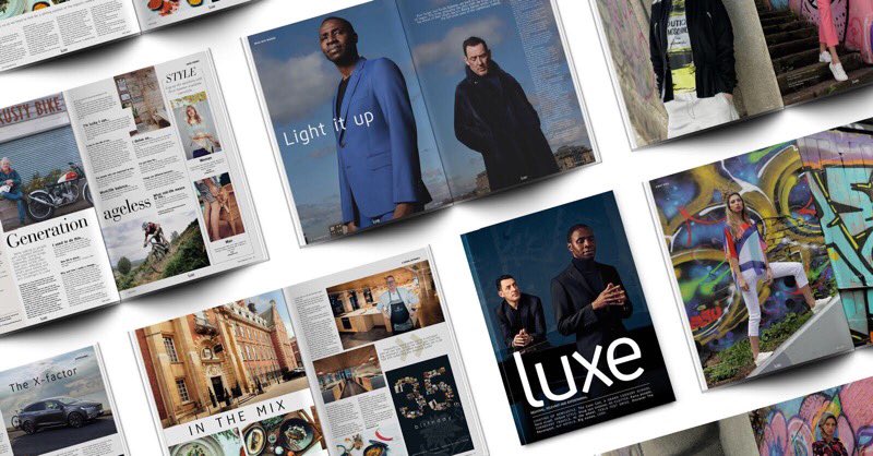CMLUXE's tweet photo. The latest luxe magazine is out today https://t.co/GnAAtqKu2X