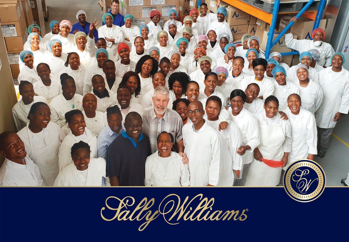 SallyWilliamsSA's tweet photo. To those who work behind the scenes to keep Sally Williams the finest confectionery around; Happy Workers' Day. #SallyWilliams #handcrafted #everydayindulgence https://t.co/YZEpLctTzU