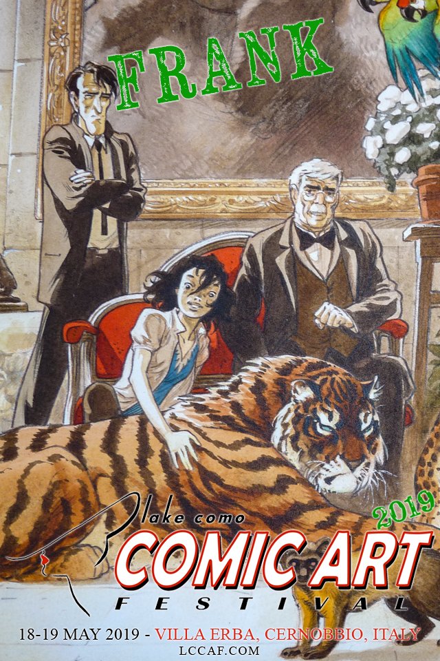 We’re happy to announce Frank Pé as a guest for the second edition of #LCCAF on May 18-19, 2019 (opening ceremony on May 17) at Villa Erba, Cernobbio, Italy Tix: tinyurl.com/lccaf2019         #LCCAF2019 #LakeComoComicArtFestival #OriginalArt #Commissions #ComicCon #FrankPé
