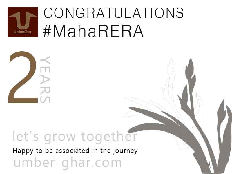 Umber_Ghar's tweet photo. 2 years and Counting.@MahaRERA Happy Birthday RERA Team .#RERA,#MahaRERA,#Transparency,#DigitalTransformation,#Pune,#Mumbai,#RealEstate,#ReraSoftware https://t.co/3364iv5XvN