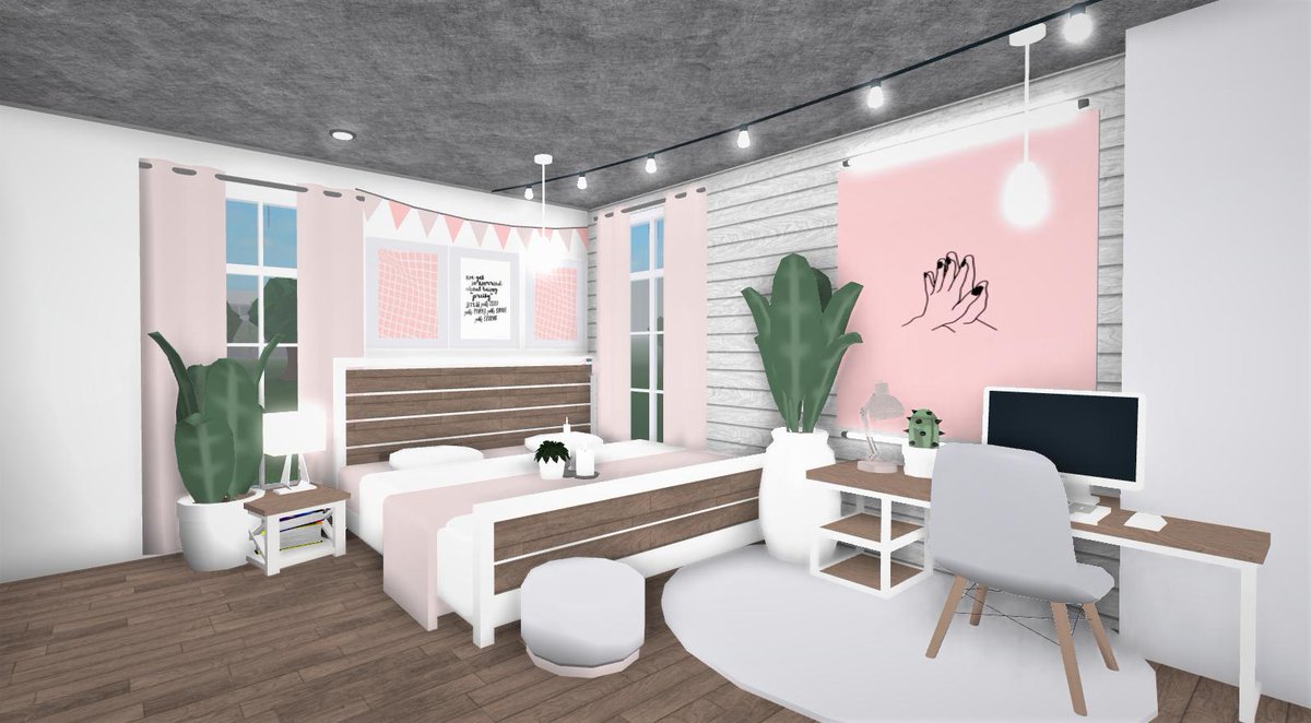 Pink Aesthetic Bloxburg Bedroom - Didiramone Punk