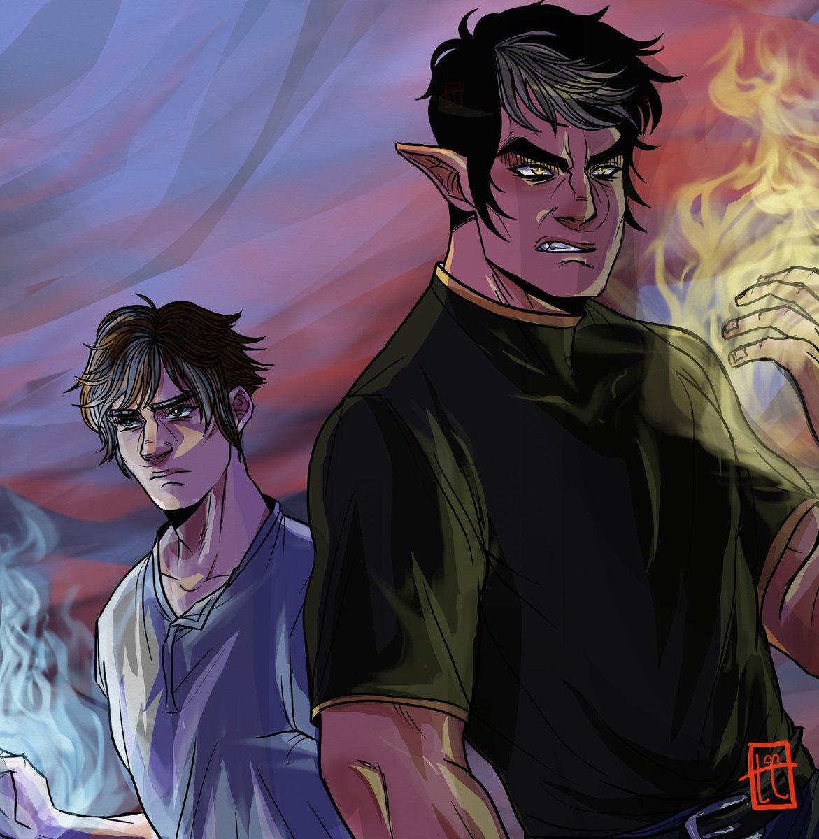 h31ian's tweet image. Just a couple of ocs from my comic I drew. Their names are Rue and Vincent. It's good for practice! ^^
#ocs #myartstuff #colourpractice