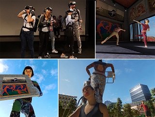 andy_andy070's tweet photo. 表参道でジルジョバンさんの作品「VR_I」を体験して来ました。去年サンダンス映画祭で体験し、その世界観衝撃を受けた作品です。ジルさんにも再開できて楽しい体験会でした。次回作はARを使った作品のようです!楽しみ😊
#VR_I #ジルジョバン #モーションキャプチャ #スパイラルガーデン #VR https://t.co/Jm4UXZIQl5