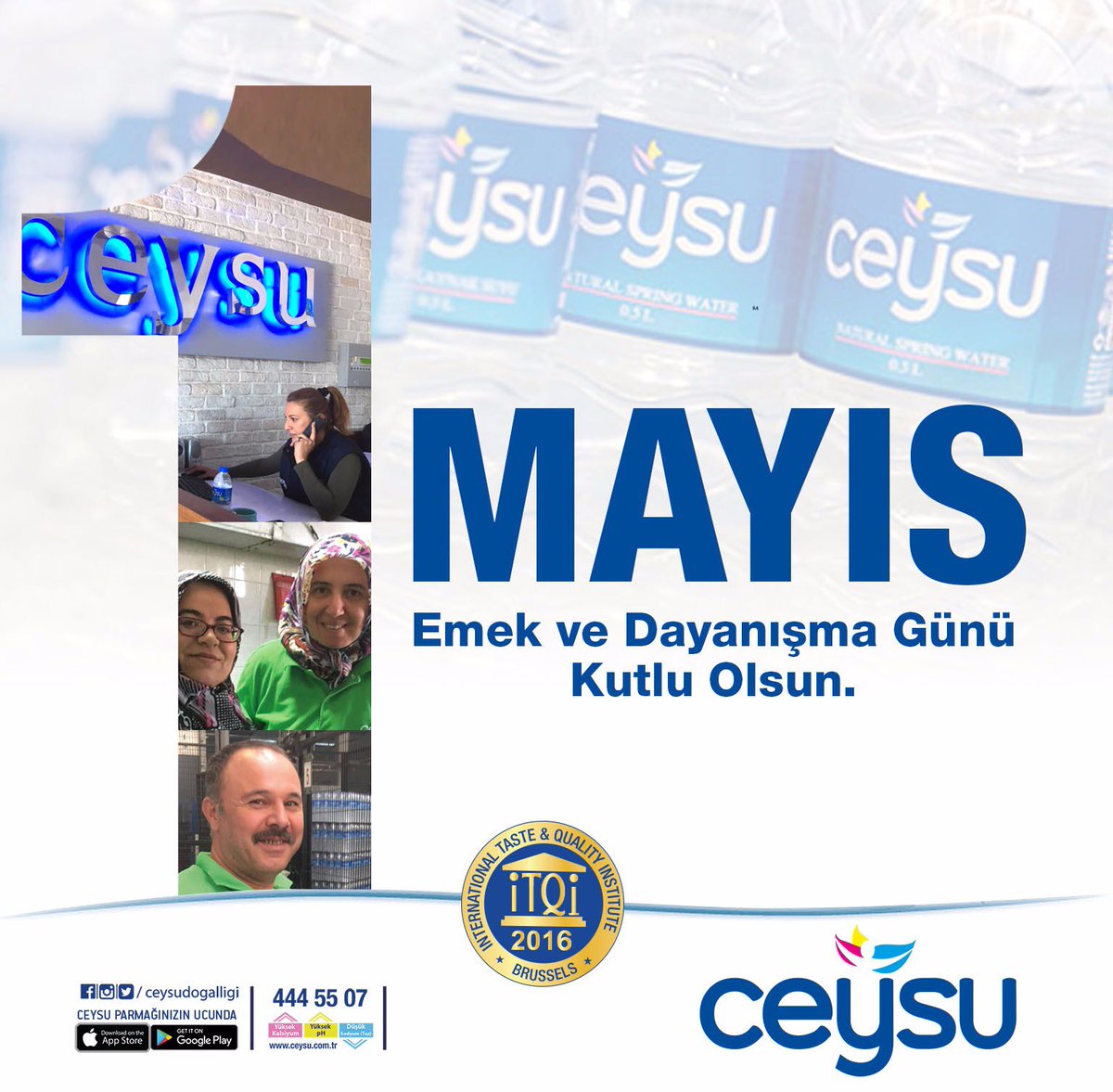 1 Mayıs Emek ve Dayanışma Günü kutlu olsun.
.
.
.
.
#1MAYIS #Dayanışmagünü #1mayisİscininEmekcininBAYRAMİ #alkali #günegüzelbaşla #kendineiyilikyap #alkalisu #alkali #dogalkaynaksuyu #düşüksodyum #highcalsium #lowsodium #ceysudogalligi #antalya #turkey #doğallık #dogal #su