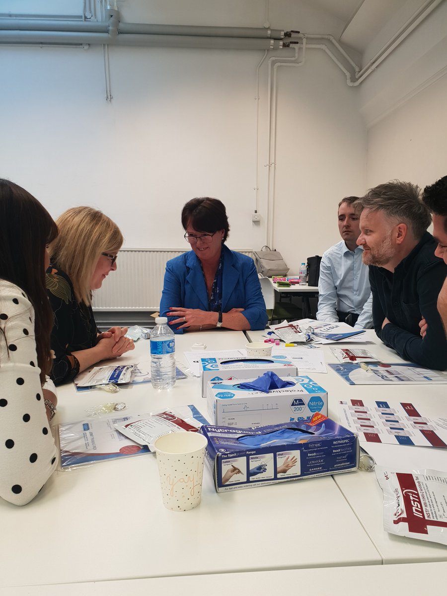 Our first dental team trained up and ready to use the Insti rapid HIV test in dental practice. HIV Dental study getting ready for launch in May... 🤩 #GameChangers